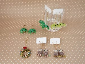 チャームなピアスいろいろ